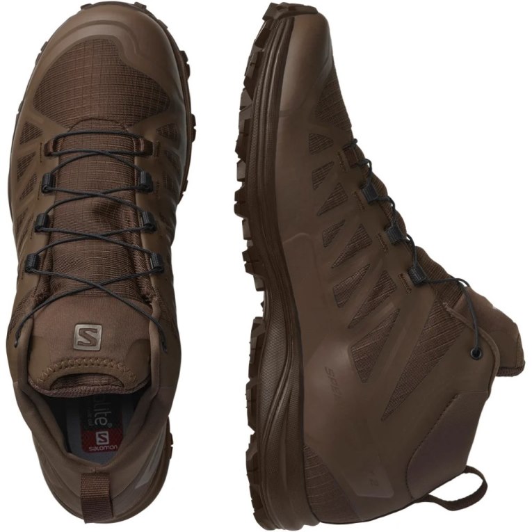 Chocolate Salomon Speed Assault 2 Men's Tactical Boots | IE DB1724